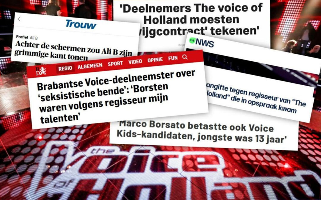 De recente onthullingen van grensoverschrijdend gedrag bij the Voice of Holland