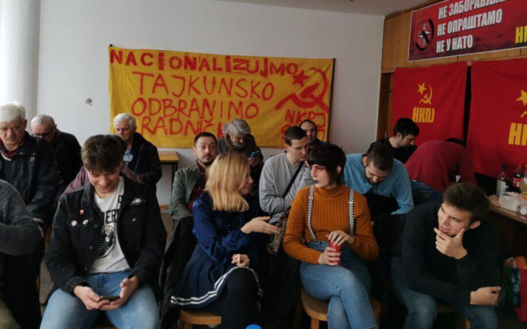 Solidariteit met de NKPJ – weg met fascistische barbarij!