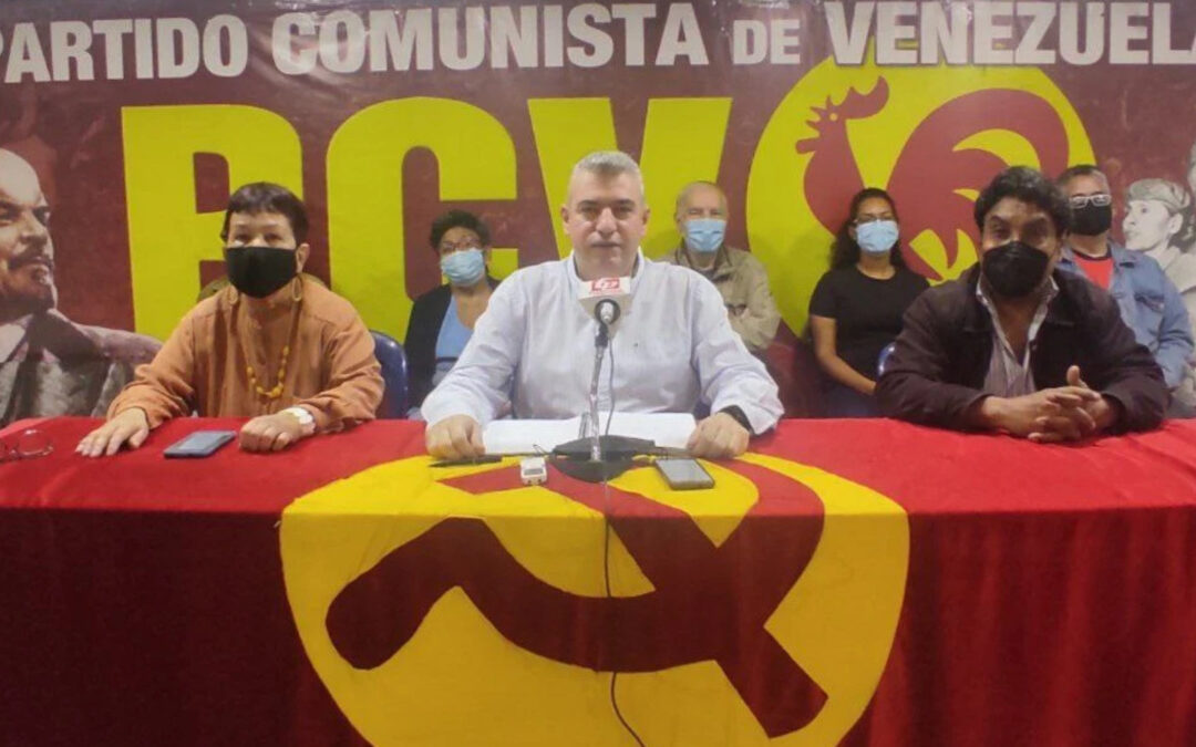 Communistische partijen veroordelen de nieuwe provocatie tegen de Communistische Partij van Venezuela (PCV)
